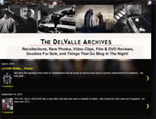 Tablet Screenshot of delvallearchives.blogspot.com