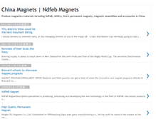 Tablet Screenshot of magnets-china.blogspot.com