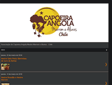Tablet Screenshot of capoeiraosorno.blogspot.com