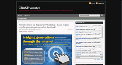 Desktop Screenshot of crushvocates.blogspot.com