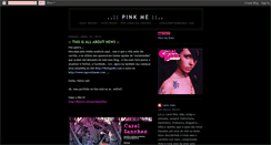 Desktop Screenshot of pinkyourself.blogspot.com