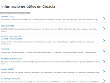 Tablet Screenshot of informacionesutilescroacia.blogspot.com