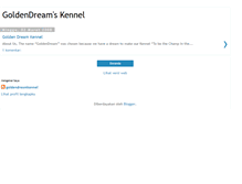 Tablet Screenshot of goldendreamkennel.blogspot.com