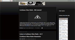 Desktop Screenshot of caribbeanvibesradio.blogspot.com