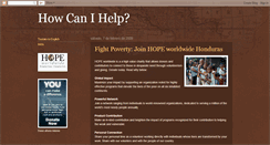 Desktop Screenshot of hopewwhnhowcanihelp.blogspot.com