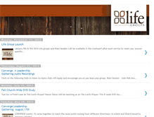 Tablet Screenshot of csflifegroups.blogspot.com