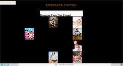 Desktop Screenshot of completetattoos.blogspot.com