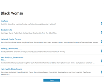 Tablet Screenshot of blackwomenwebsites.blogspot.com