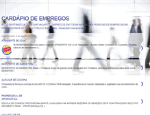 Tablet Screenshot of cardapiodeempregos.blogspot.com