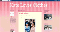 Desktop Screenshot of katelovesclothes.blogspot.com