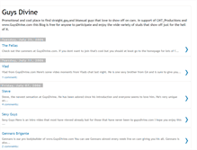 Tablet Screenshot of guysdivine.blogspot.com