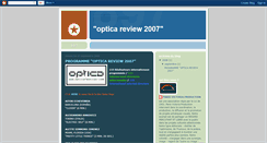 Desktop Screenshot of opticareview2007.blogspot.com