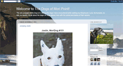 Desktop Screenshot of moridogs.blogspot.com
