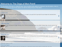 Tablet Screenshot of moridogs.blogspot.com