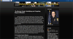 Desktop Screenshot of innovativepolicing.blogspot.com