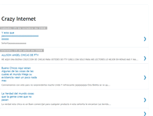 Tablet Screenshot of mycrazyinternet.blogspot.com