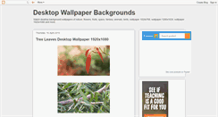 Desktop Screenshot of desktopwallpaperbackgrounds.blogspot.com
