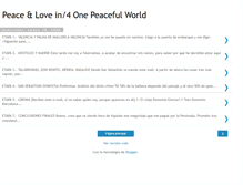 Tablet Screenshot of one-peaceful-world.blogspot.com