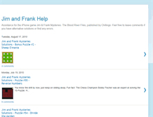Tablet Screenshot of jimandfrankhelp.blogspot.com