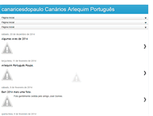 Tablet Screenshot of canaricesdopaulo.blogspot.com
