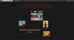 Desktop Screenshot of clubestrellaenelaire.blogspot.com