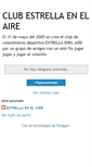 Mobile Screenshot of clubestrellaenelaire.blogspot.com