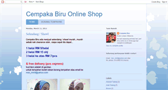 Desktop Screenshot of cempakabiru-onlineshop.blogspot.com