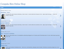 Tablet Screenshot of cempakabiru-onlineshop.blogspot.com