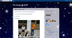 Desktop Screenshot of edpp5camp.blogspot.com