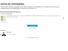 Tablet Screenshot of notasdeenfermeria-albert.blogspot.com