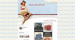 Desktop Screenshot of beckandcallgirl.blogspot.com