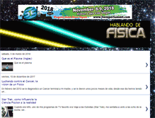 Tablet Screenshot of platicandodefisica.blogspot.com