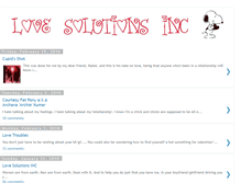 Tablet Screenshot of lovesolutionsinc.blogspot.com