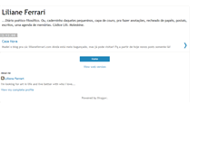 Tablet Screenshot of lilianeferrari.blogspot.com