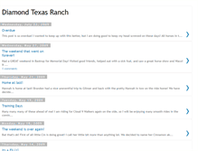 Tablet Screenshot of diamondtexasranch.blogspot.com