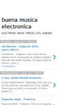 Mobile Screenshot of buenamusicaelectronica.blogspot.com