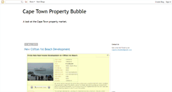 Desktop Screenshot of capetownbubble.blogspot.com