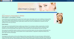 Desktop Screenshot of dermatology-center.blogspot.com