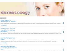 Tablet Screenshot of dermatology-center.blogspot.com