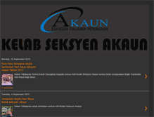 Tablet Screenshot of kelabseksyenakaunbpp.blogspot.com