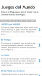 Mobile Screenshot of juegosdelmundocedem.blogspot.com