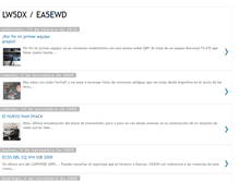 Tablet Screenshot of lw5dx.blogspot.com