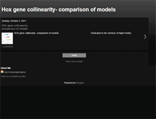 Tablet Screenshot of hoxgenecollinearitycomparisonofmodels.blogspot.com