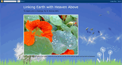 Desktop Screenshot of linkingearthwithheavenabove.blogspot.com