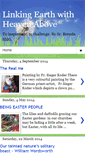 Mobile Screenshot of linkingearthwithheavenabove.blogspot.com