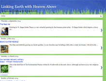 Tablet Screenshot of linkingearthwithheavenabove.blogspot.com