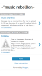 Mobile Screenshot of music-rebellion.blogspot.com