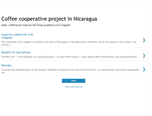 Tablet Screenshot of coffeecooperativenicaragua.blogspot.com