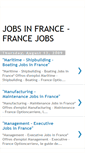 Mobile Screenshot of jobs-in-france.blogspot.com