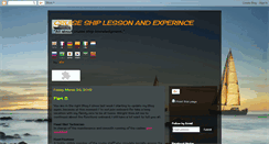 Desktop Screenshot of cruiseshiplesson.blogspot.com